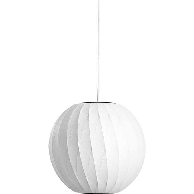 HAY Nelson Ball Crisscross Bubble Hanglamp Klein Off-White
