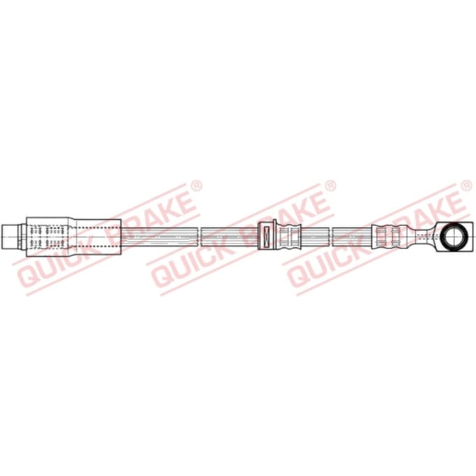 Remleiding QUICK BRAKE 58.967
