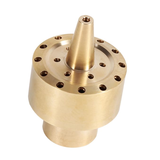 1 4    1 2    3 4 Messing Kolom Tuinvijver Fontein Watermondstuk Sproeier Spuitkop Goud 4 points beige