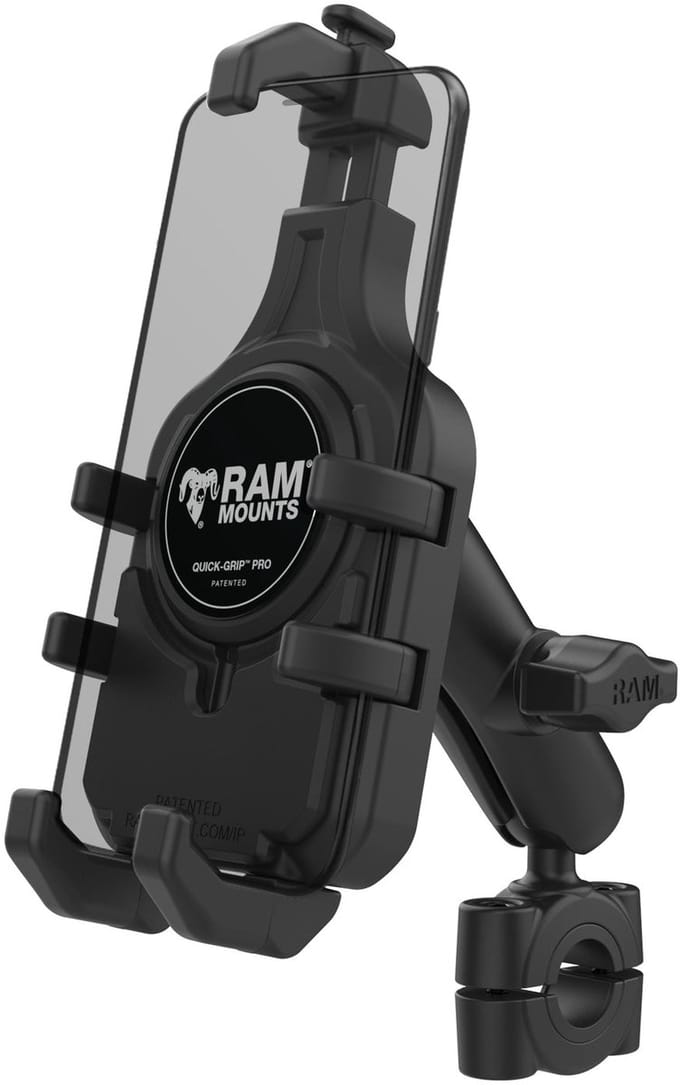 Quick-Grip™ Pro telefoonhouder met Medium Torque™ basis