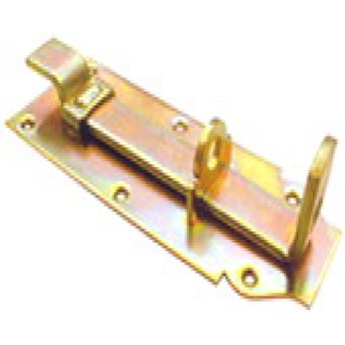 Intergard Hangslotschuif 140mm met bocht