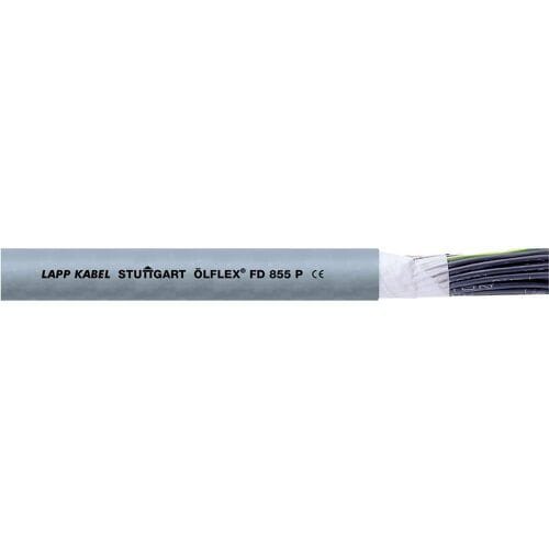 LAPP 27580/500 Geleiderkettingkabel ÖLFLEX® FD 855 P 18 G 1.5 mm² Grijs 500 m