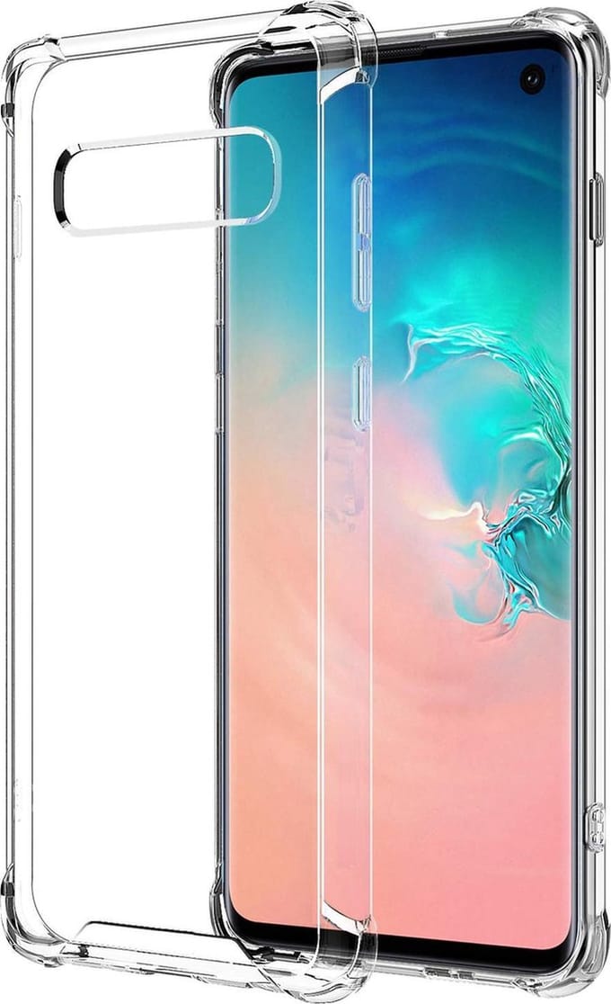 Hoesje geschikt voor Samsung Galaxy S10e - Back Cover Transparant Shockproof