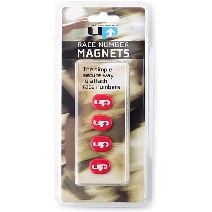 Ultimate Performance Magneten Voor Startnummer Rood 4 Stuks