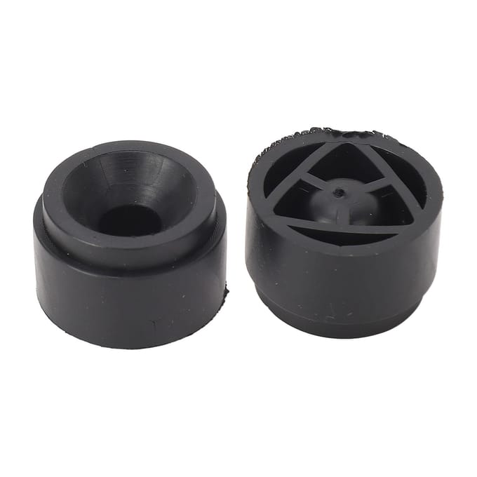 2 stuks Motorafdekkingsbekleding Rubberen Montagebus 11147799108 Voor E81 E87 E88 E82 E90 E91 E92 E93 black