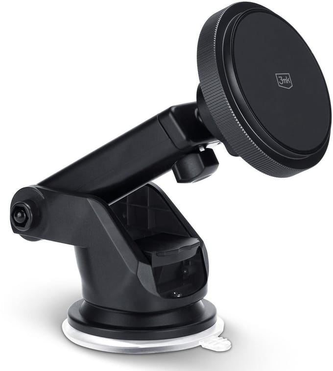 3mk Car MagCharger car wireless charging holder - with MagSafe for window & dashboard - 15 watt