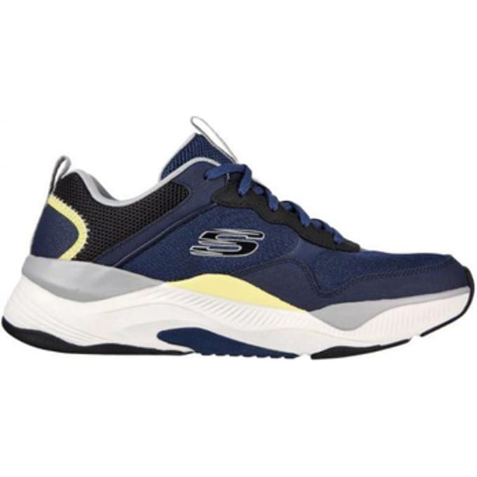 Skechers Mira heren sneaker - Blauw multi