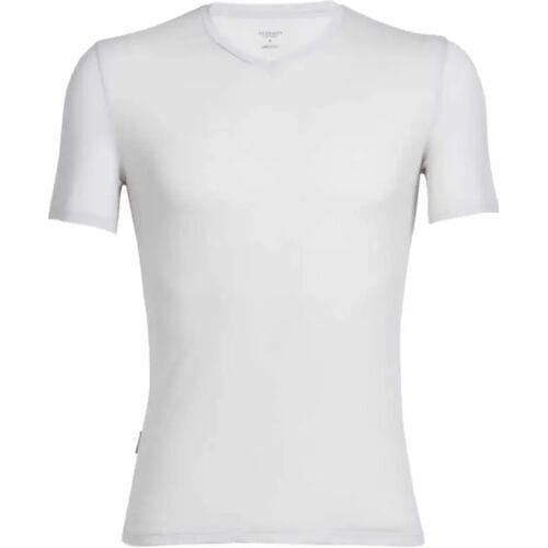 Icebreaker Mens Anatomica SS V (Maat - S, Kleur - Snow)