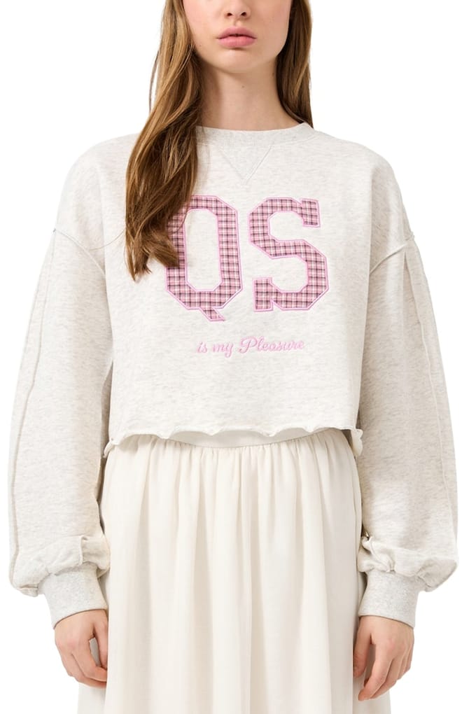 s.Oliver -qs Sweatshirts Offwhite Taglia: XL | Maglioni a maglia Outlet | Donna | Bianco