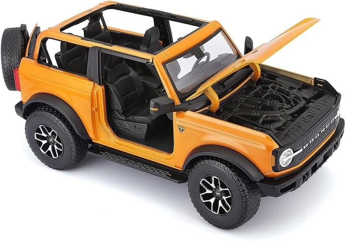 Ford Bronco Badlands (No Doors) 2021 - 1:18 - Maisto
