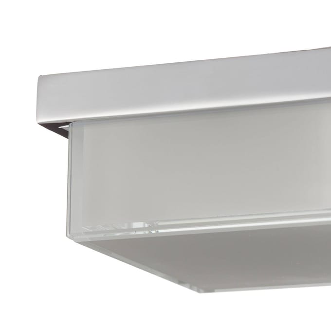 Helestra Cosi LED plafondlamp chroom 11x11 cm