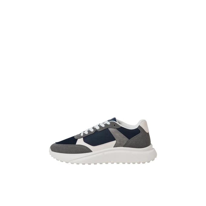 Jack & Jones Aspire Runner Polyurethaan Heren Castlerock/Navy Blazer Sneakers