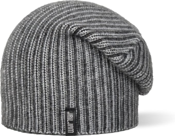 Jail Jam - Bustle Beanie Oversized - Beanie Heren - One Size - Zwart/Grijs