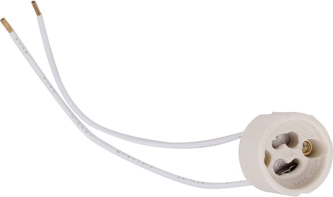 GU10 Fitting/Houder - Brinton - Keramisch - 15cm Draad