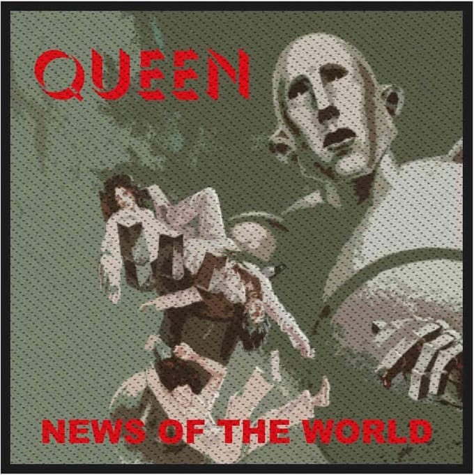 Queen - News Of The World Patch - Multicolours