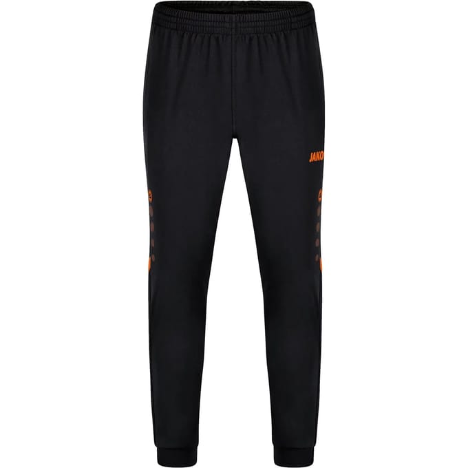 Jako Challenge Polyesterbroek Dames - Zwart / Fluo Oranje | Maat: 34