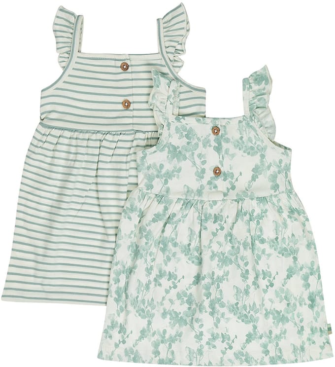 Dirkje Meisjes 2-Pack Jurk - Off-white