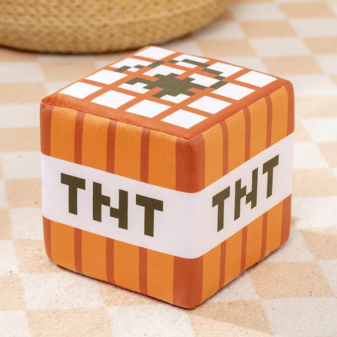Minecraft Périphérique Coussins Carrés Oreillers Peluche Gazon Boîte de Rangement Cadeau Jouets 30cm