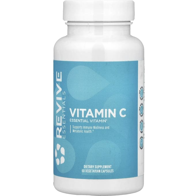 Revive, vitamine C, 60 gélules végétales