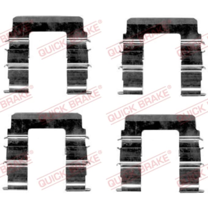 Toebehorenset, schijfremblok QUICK BRAKE 109-1615