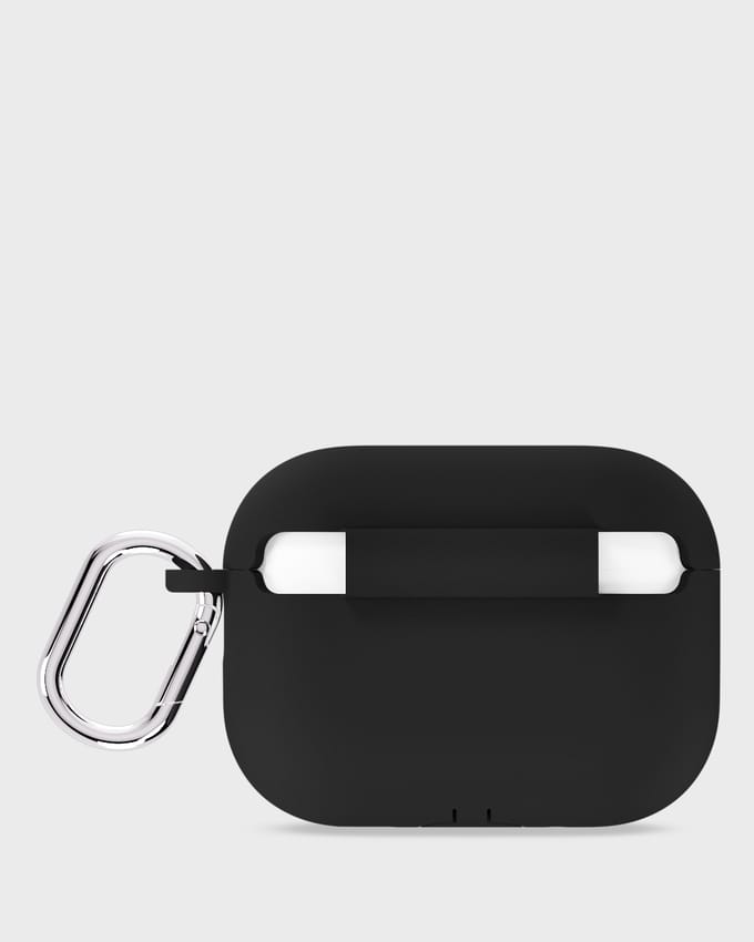 Holdit Solid Silicone Case voor de Apple AirPods Pro 3 - Zwart
