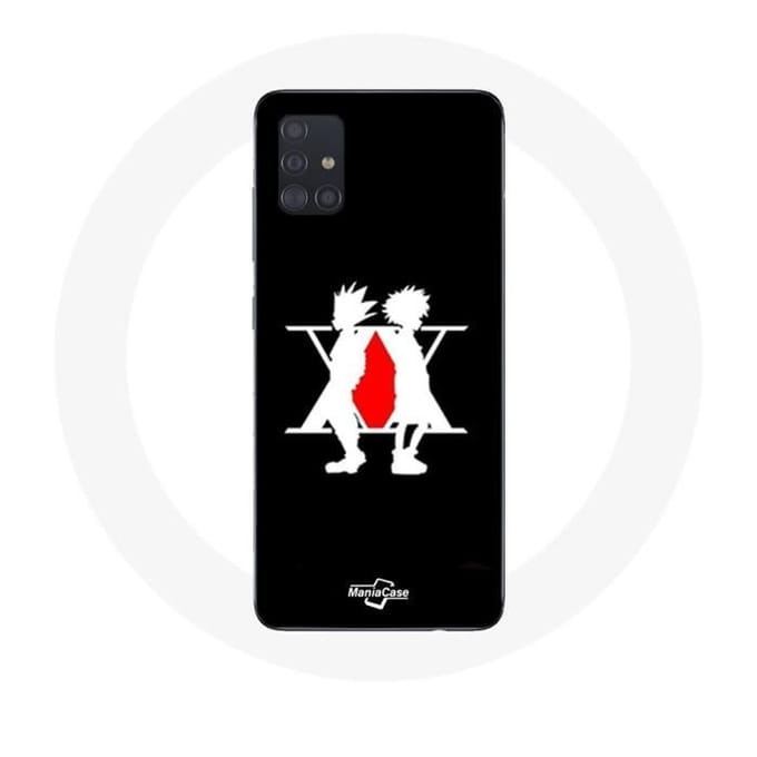Coque Samsung Galaxy A51 Hunter x Hunter Manga Logo Noir