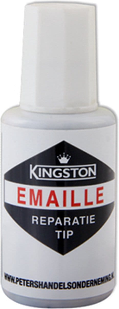 Kingston emaille tip Manhatten grijs - Lak 20ml.
