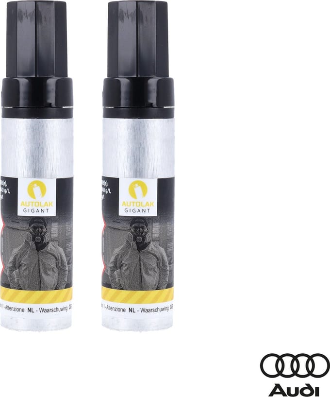 AUDI - lakstift (set) - 9019 - PERLMUTTWEISS-MET.
