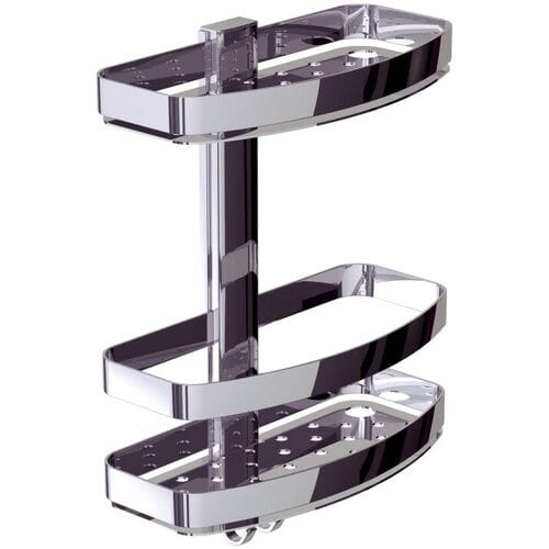 Bravat shower basket with 2 shelves 24 cm 641010