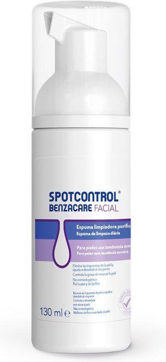 SpotControl Gezichtsreinigingsschuim 130 ml - Frisse reiniging voor de onzuivere huid zonder uit te drogen