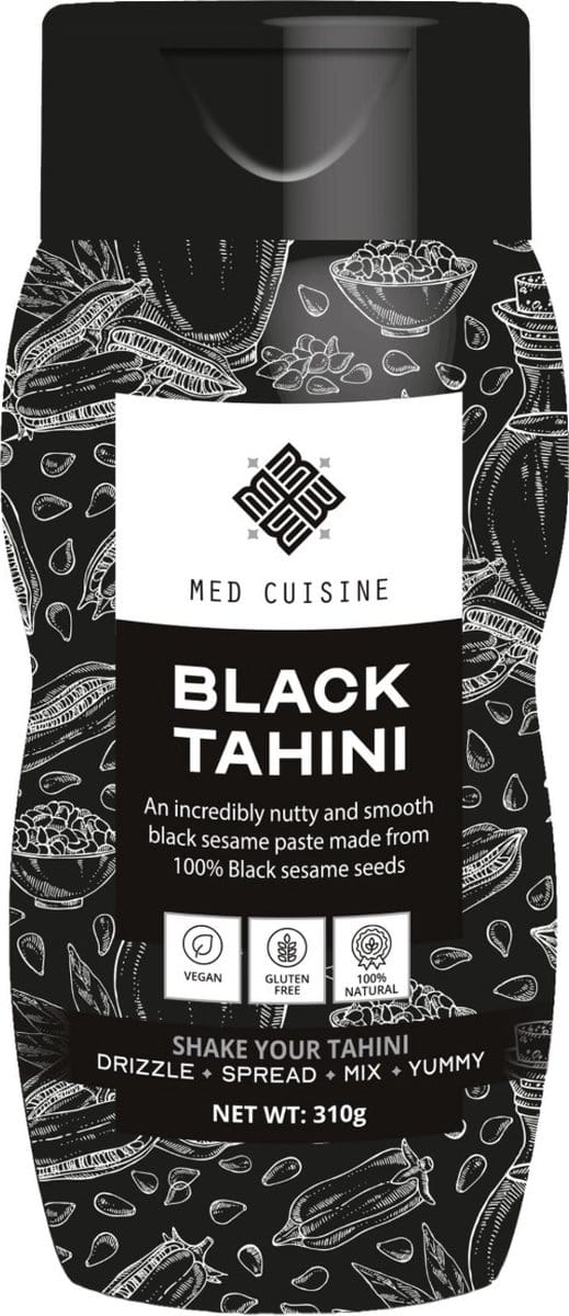 MED CUISINE Zwarte tahini 310 gram
