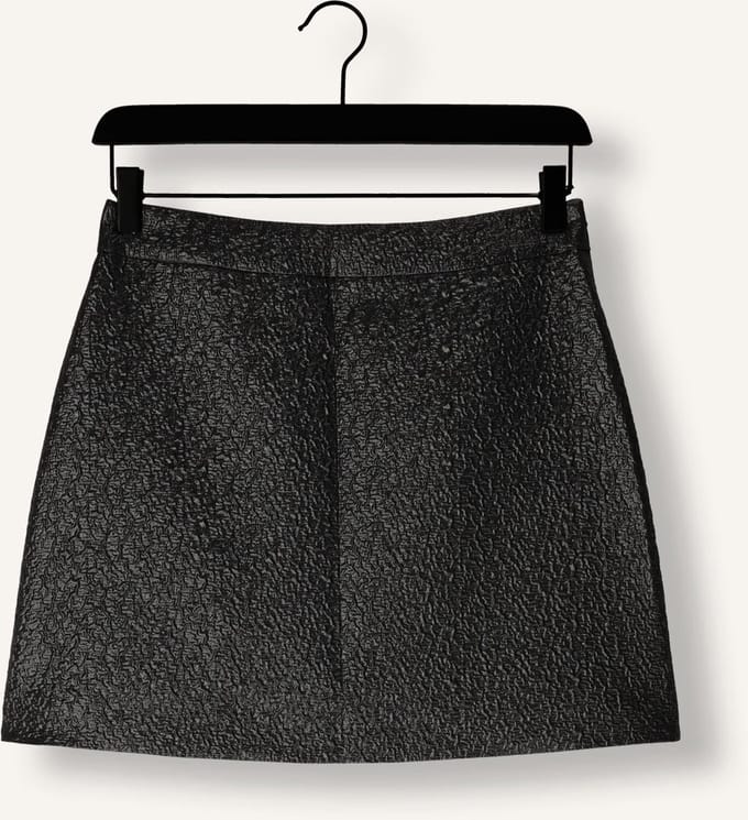 AAIKO Nasma Metallic Pes 350 Dames - Korte rok - Grijs - Maat XL