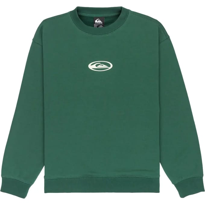 Quiksilver Salt Water Graphic Sweatshirt Groen 16 Years Jongen