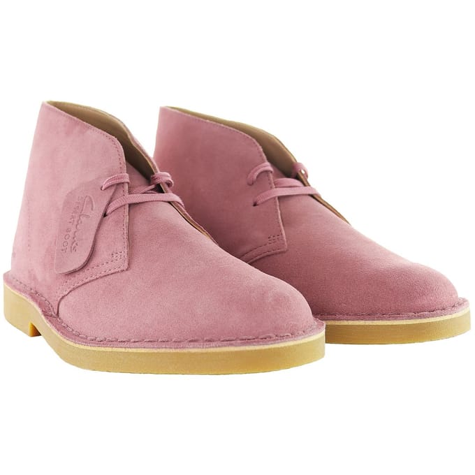 Clarks Originals Desert Dames Roze Laarzen