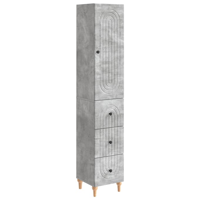 vidaXL - Kast - Set - 2 - st - Bewerkt - hout