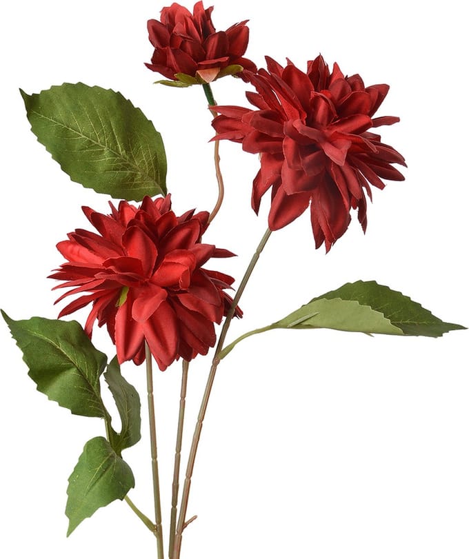Clayre & Eef Kunstbloem 70 cm Rood Kunststof