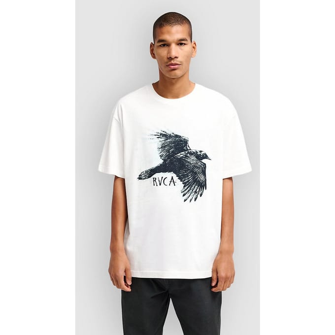 RVCA Horton Raven T-Shirt wit