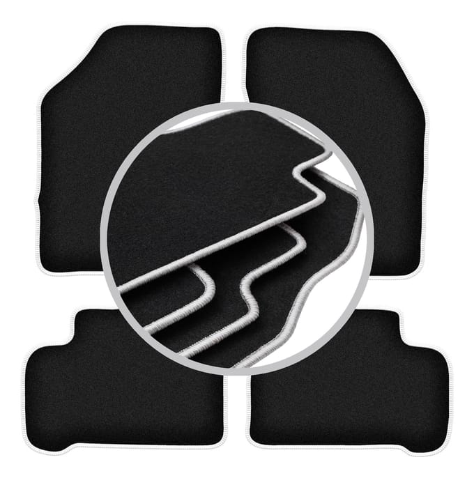 CARLUX-SILVER automatten voor: Nissan 100NX coupé, targa (1990-1995)