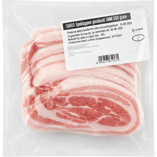 Spek in Plakjes 3 mm 500 g