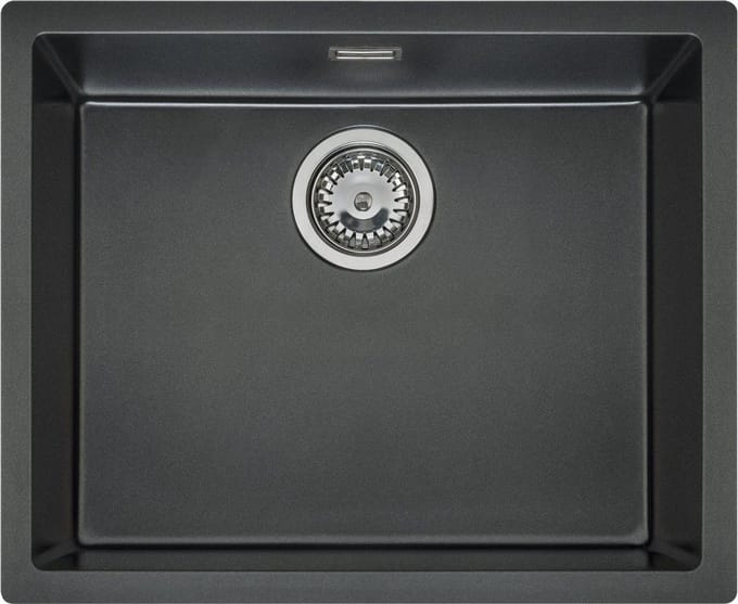 Reginox TEXEL 50X40 (L) BLACK SILVERY