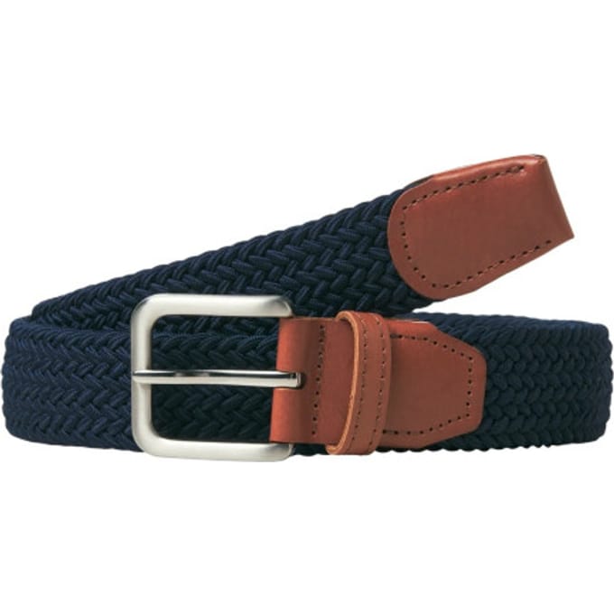 JACK&JONES ACCESSORIES JACSPRING WOVEN BELT NOOS Heren Riem - Maat 105