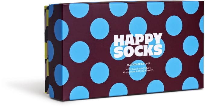 Happy Socks - 3-Pack Multicolor Gift Set - Unisex - Sokken