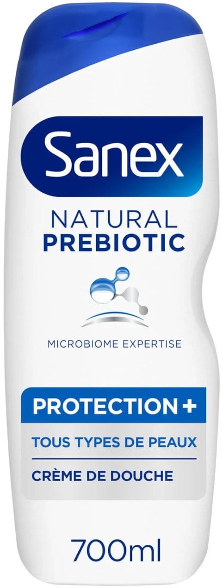 Sanex 700ml shower natural prebiotic protection douchegel