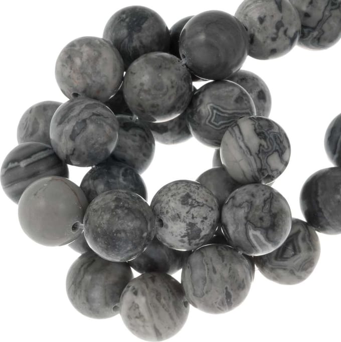 Picasso Jaspis Kralen (10 mm) 36 Stuks