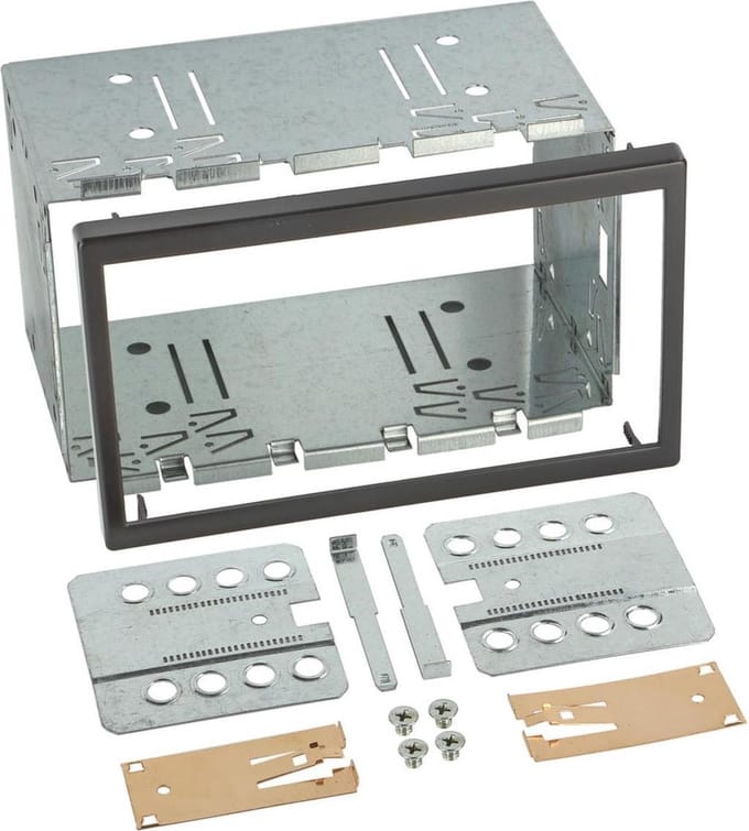2-DIN frame ISO universeel / 113mm x 183mm