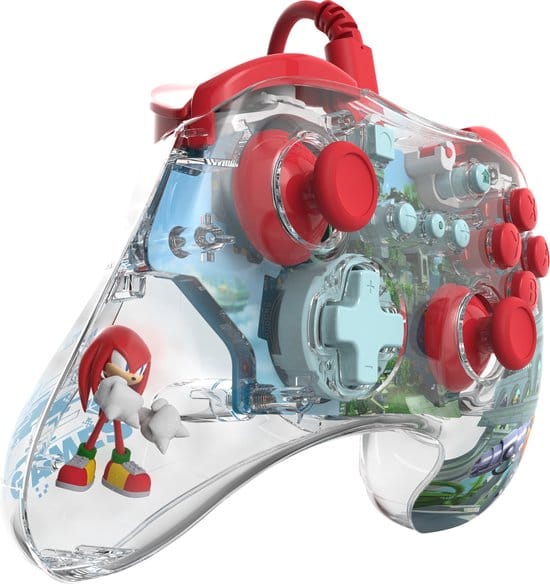 REALMz Bedrade Controller - Knuckles Sky Sanctuary Zone - LED - Nintendo Switch