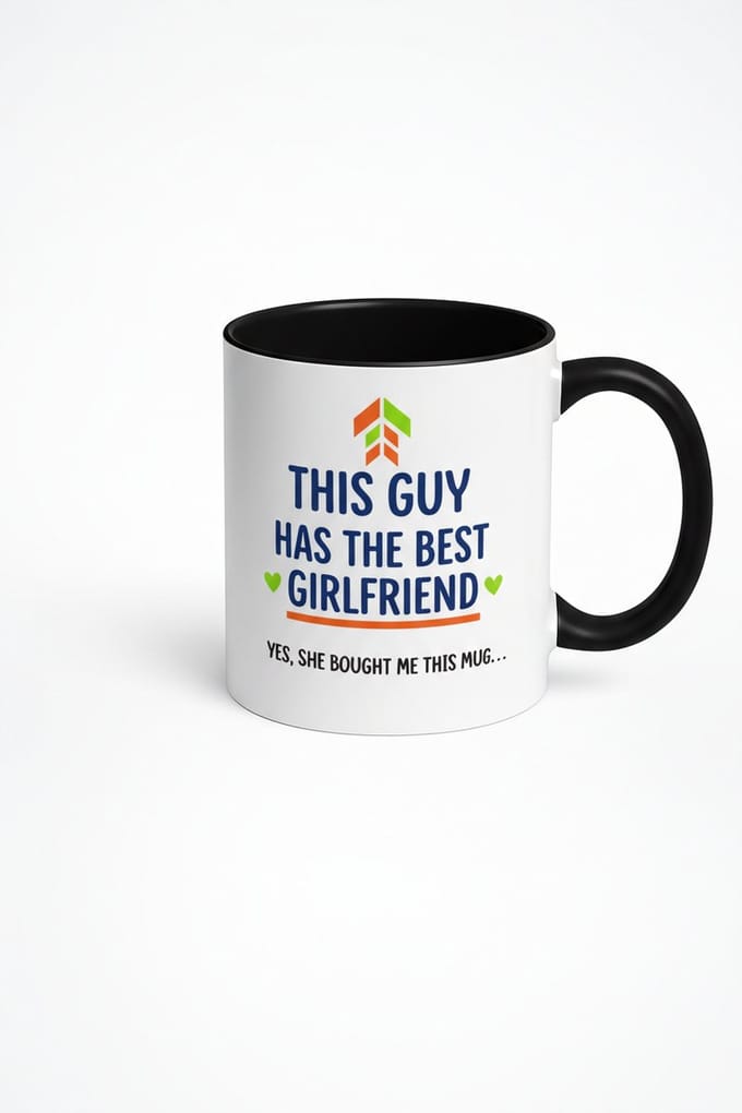 Mok 'Deze Guy Heeft De Beste Vriendin' - Grappig Cadeau voor Vriend