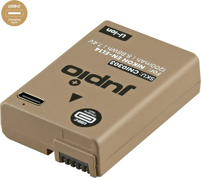 EN-EL14 *ULTRA C* (USB-C input) 1200mAh