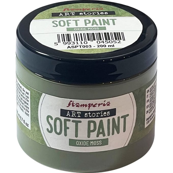 Stamperia Soft Paint - Oxide Moss