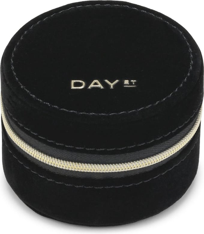 DAY ET Sieradendoos Day Jewelry Zip Round Black Zwart